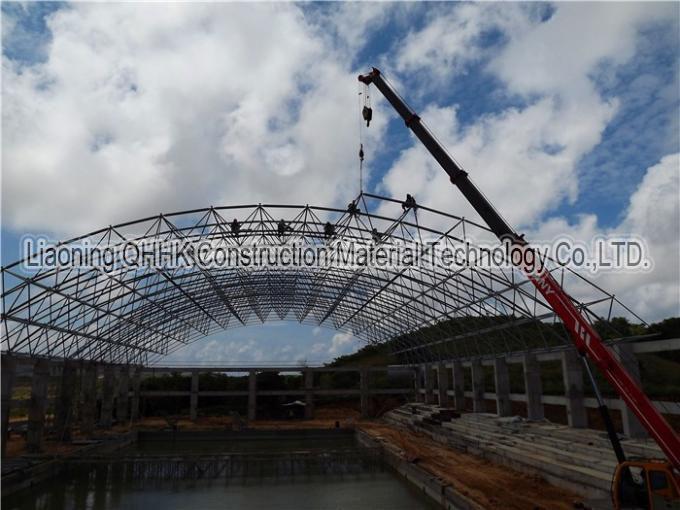 Cubierta económica de la piscina de la estructura de acero de China