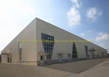 Pre Fabricated Warehouse Q235, Q345 Industrial Warehouse Building