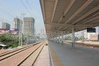 Long Span Pre Engineered Building Structure Waiting Station Steel Roof Trusses