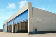 Edificio industrial prefabricado de la estructura de acero del hangar del palmo ancho