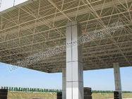 El tejado de acero curvado edificio del metal ata alto funcionamiento anti del moho
