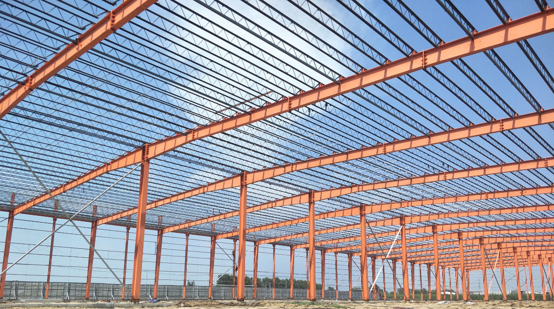 Pre - taller prefabricado de acero constructivo dirigido del metal de la luz de la estructura de acero del taller