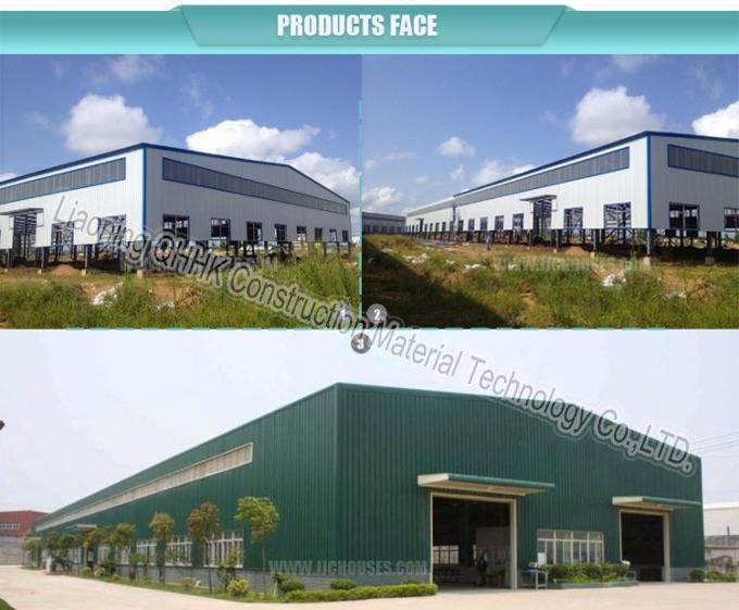 Estructura del almacén del precio competitivo, taller de la estructura de acero de la buena calidad, estructura de acero Qingdao del bajo costo