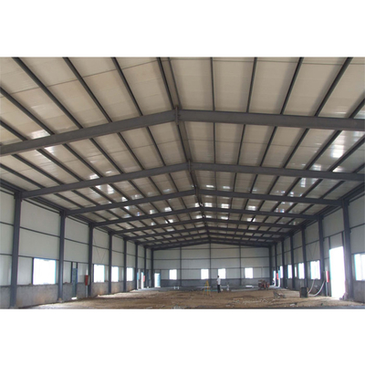 Customized Galvanized Prefabricated Steel Structure Building with Strength Bolt Connection