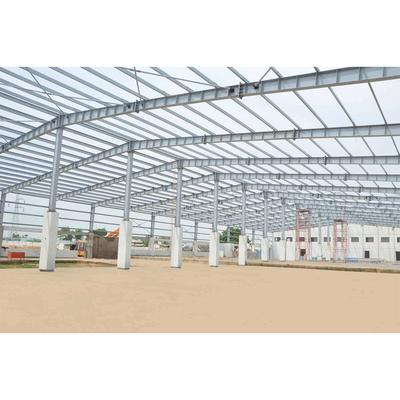 Customized Galvanized Prefabricated Steel Structure Building with Strength Bolt Connection