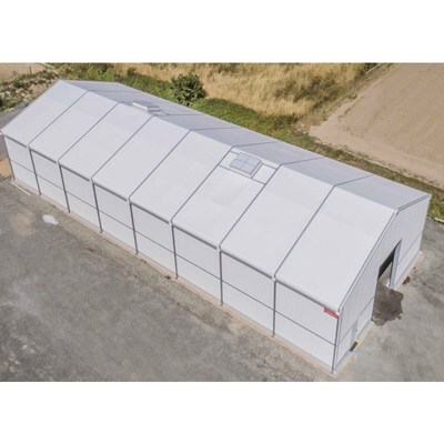 Edificios prefabricados Almacenes de acero Construcción Almacenes de cobertizo fácilmente desmontados