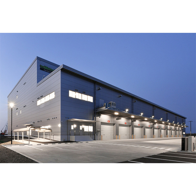 Almacén prefabricado Taller Edificios industriales de acero Edificios de metal rígido
